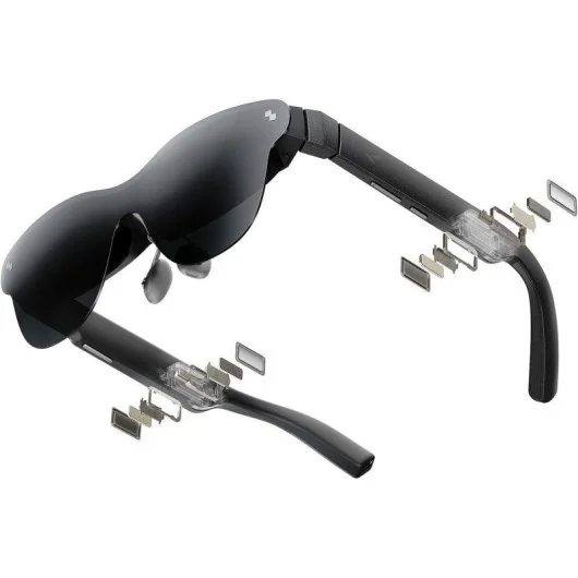 Óculos de Realidade Aumentada RayNeo Air 4 Pro HDR10, 201 polegadas, 1200 nits, Opticare Bang & Olufsen