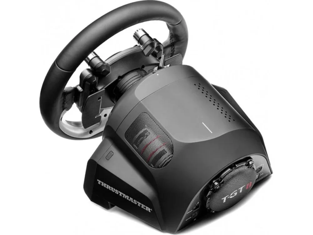 Pack Volante THRUSTMASTER T-GT II (Multiplataforma - Preto) + Servo Base + Wheel