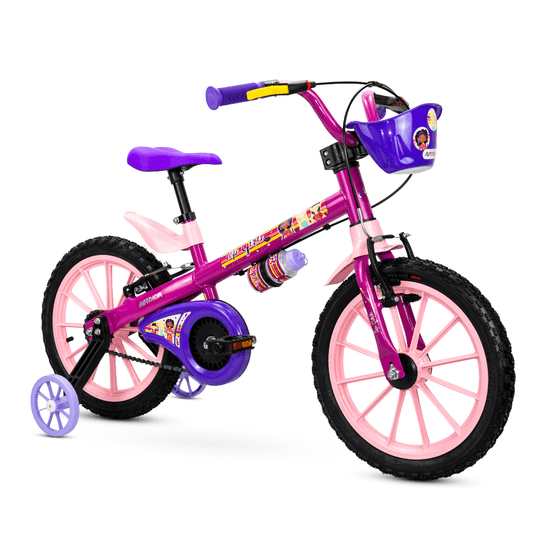 Bicicleta Menino Menina Nathor Bike Infantil 5 a 8 Anos Aro 16