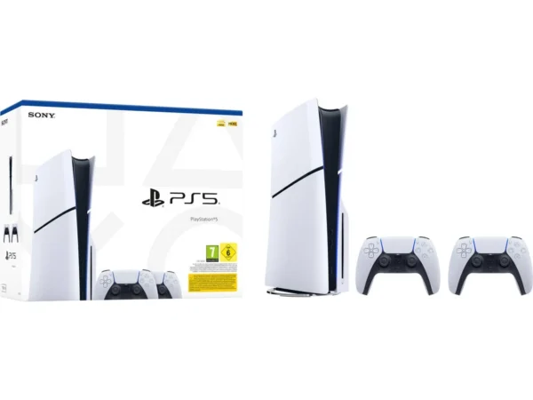 Consola PS5 Standard + 2 Comandos Dualsense (Branco)