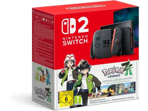 Consola Nintendo Switch 2 + Jogo Pokémon Legends Z-A (Código de Descarga na Caixa)