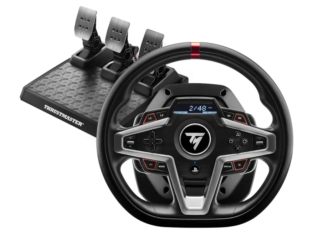 Volante + Pedais THRUSTMASTER T248 (PS4 | PS5 | PC - Preto)