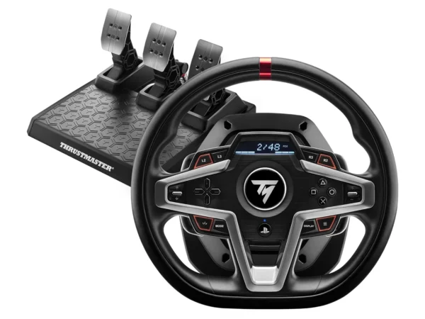 Volante + Pedais THRUSTMASTER T248 (PS4 | PS5 | PC - Preto)