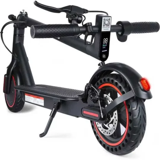 Patinete elétrico dobrável QNQ 8501 para adultos – Potência máxima de 500 W/25 km/h | Autonomia de 25 a 30 km