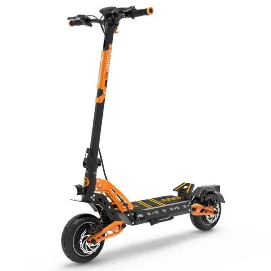 Patinete elétrico DriveTron DT10 Dual - 2 motores de 1200 W - 52 V 20,8 Ah - Pneus de 10" - Autonomia de 70 km - Suspensão dupla